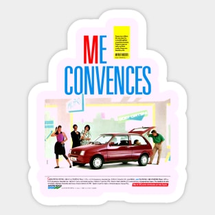 MG METRO - Spanish ad from the 1980s Sticker